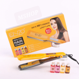 Enzo - مملس الشعر كراتين وبروتين مع 4 فيتامينات للعناية بالشعر