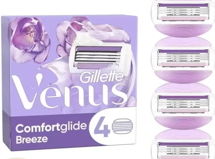 gillette - شفرات فينوس كومفورت 3 شفرات 4 قطع