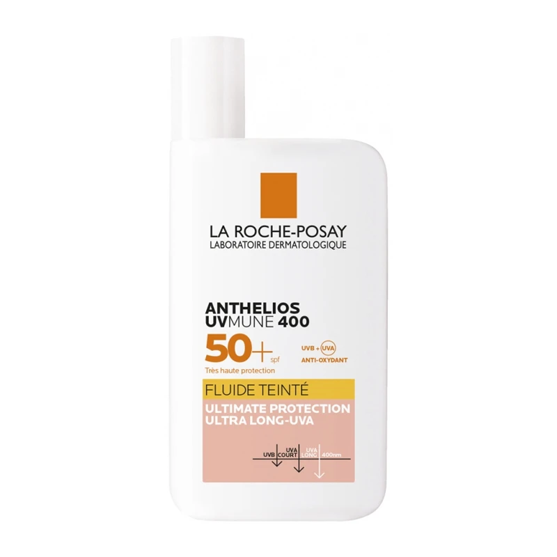 La Roche-Posay – لاروش بوزيه أنثيليوس UVMune 400 واقي شمس سائل ملون SPF 50+