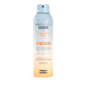 ISDIN Fotoprotector Transparent Spray Wet Skin SPF 50 – حماية غير مرئية من أشعة الشمس ومقاومة للماء
