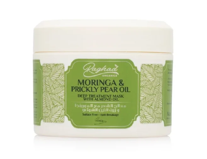 معالج الشعر مع المورينجا وزيت التين الشوكي - رغد المحارب