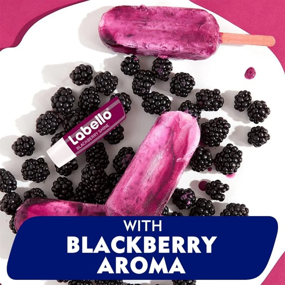 ⁦مرطب الشفاه labello بنكهة التوت⁩ - الصورة ⁦3⁩