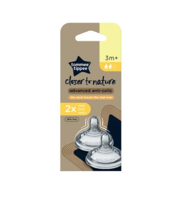 حلمات كلوزر تو نيتشر 3 أشهر ، تدفق متوسط من تومي تيبي