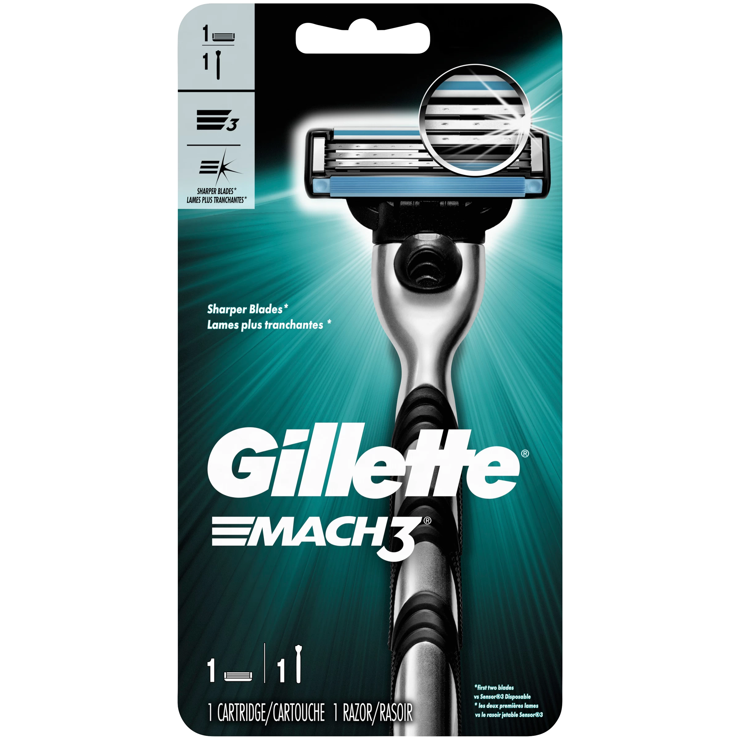 Gillette -شفرات حلاقة جيليت ماك 3 للرجال