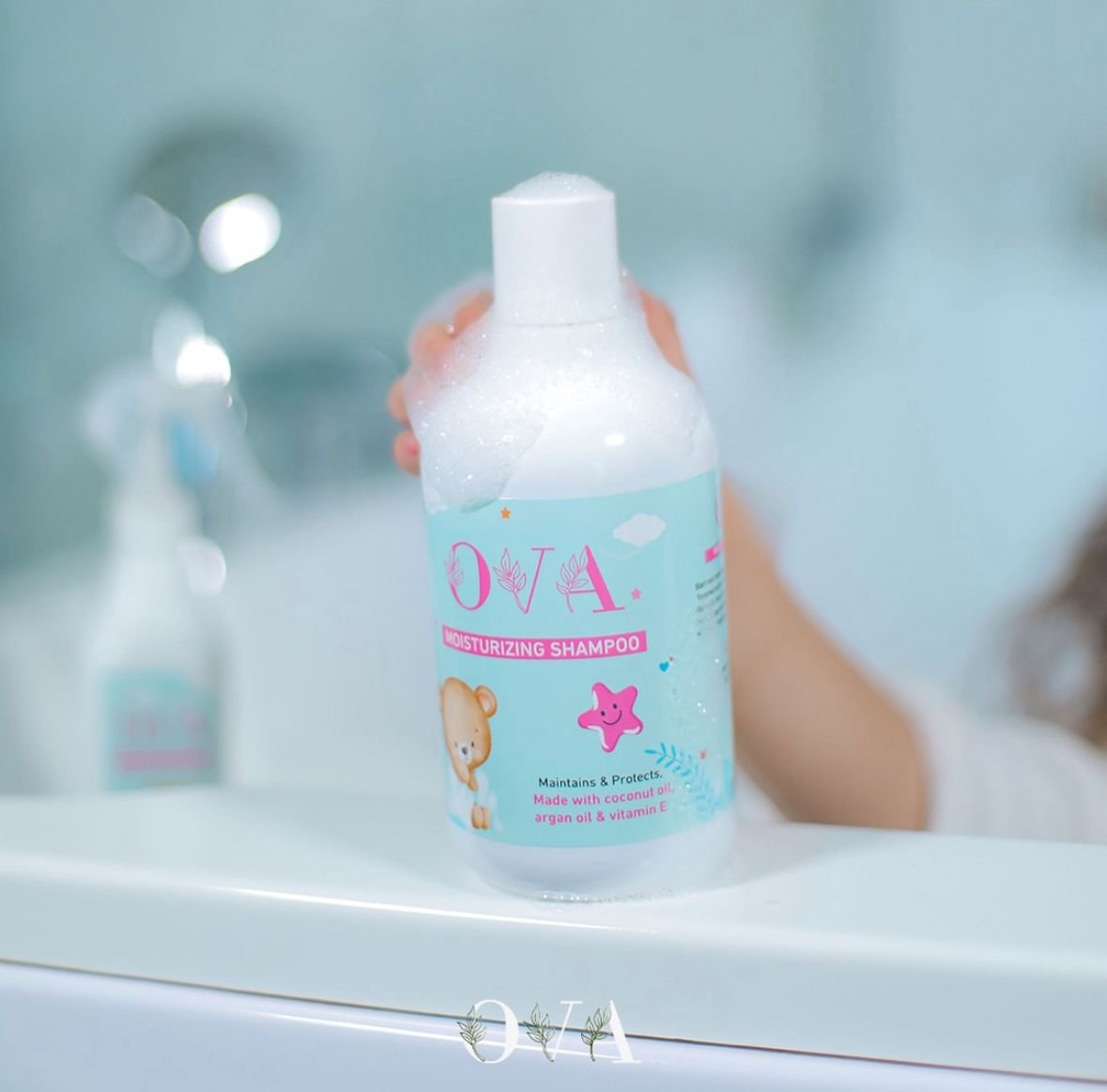 شامبو اوفا للاطفال بزيت جوز الهند