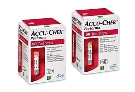 شرائح جهاز السكر-أكوا تشيك بيرفورما
